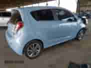2015 Chevrolet Spark LT with VIN KL8CK6S02FC761782, listed as a Copart auction lot 54455235 with 53,759 mi miles and Salvage title. Bid and sale history available at DreamBid. Image 3.