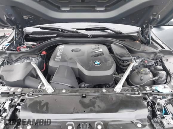 2025 BMW 5 Series 530i with VIN WBA43FJ08SCU34384, listed as a IAAI auction lot 43157667 with 9,156 mi miles and . Bid and sale history available at DreamBid. Image 10.
