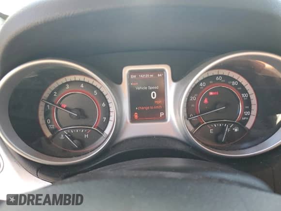 2013 Dodge Journey SXT with VIN 3C4PDCBG9DT685235, listed as a Copart auction lot 85350725 with 142,120 mi miles and Salvage title. Bid and sale history available at DreamBid. Image 9.