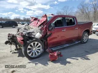 2019 Chevrolet Silverado 1500 High Country с VIN 1GCUYHEL4KZ117719, выставлен на аукционе Copart как лот 50700175 с пробегом Не указан миль и Списание • Salvage title. История ставок и продаж доступна на DreamBid. Изображение 1.