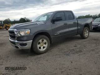 2022 Ram 1500 Lone Star z VIN 1C6RREBGXNN197605, wystawiony jako Copart lot #62473115 z przebiegiem 58 342 mil mil oraz Szkoda całkowita • Salvage title. Historia ofert i sprzedaży dostępna na DreamBid. Obrazek 1.