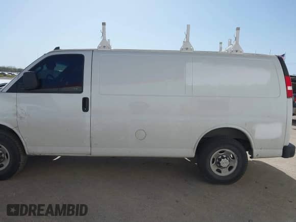 2020 Chevrolet Express Cargo with VIN 1GCWGAFP6L1275225, listed as a IAAI auction lot 41801450 with 122,683 mi miles and . Bid and sale history available at DreamBid. Image 15.