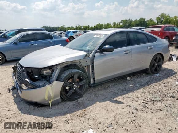 2023 Honda Accord Sport-L z VIN 1HGCY2F78PA044064, wystawiony jako Copart lot #70044665 z przebiegiem 39 312 mil mil oraz Szkoda całkowita • Salvage title. Historia ofert i sprzedaży dostępna na DreamBid. Obrazek 1.