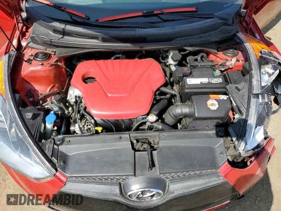 2012 Hyundai Veloster w/Red Int с VIN KMHTC6AD4CU054208, выставлен на аукционе Copart как лот 62169895 с пробегом 61 088 миль миль и Списание • Salvage title. История ставок и продаж доступна на DreamBid. Изображение 11.