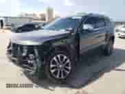 2017 Jeep Grand Cherokee Overland with VIN 1C4RJECG4HC903367, listed as a Copart auction lot 61584705 with 91,464 mi miles and Salvage title. Bid and sale history available at DreamBid. Image 1.