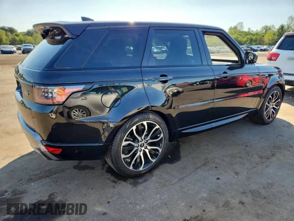 2021 Land Rover Range Rover Sport HSE Silver Edition with VIN SALWR2SU9MA781203, listed as a Copart auction lot 72083845 with 33,059 mi miles and Salvage title. Bid and sale history available at DreamBid. Image 3.