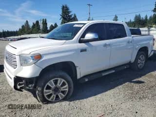 2015 Toyota Tundra Platinum с VIN 5TFAY5F11FX456289, выставлен на аукционе Copart как лот 62778785 с пробегом 241 619 миль миль и Списание • Salvage title. История ставок и продаж доступна на DreamBid. Изображение 1.