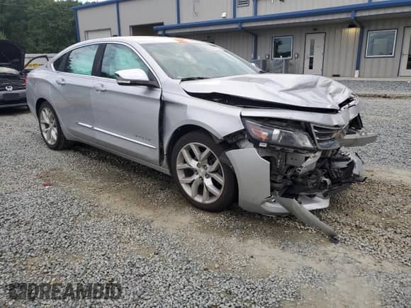 2015 Chevrolet Impala LTZ with VIN 2G1165S39F9177175, listed as a Copart auction lot 84831335 with 98,113 mi miles and Salvage title. Bid and sale history available at DreamBid. Image 4.
