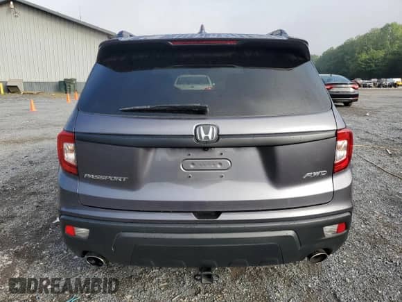 2021 Honda Passport EX-L с VIN 5FNYF8H58MB000674, выставлен на аукционе Copart как лот 71576175 с пробегом 47 260 миль миль и Списание • Salvage title. История ставок и продаж доступна на DreamBid. Изображение 6.
