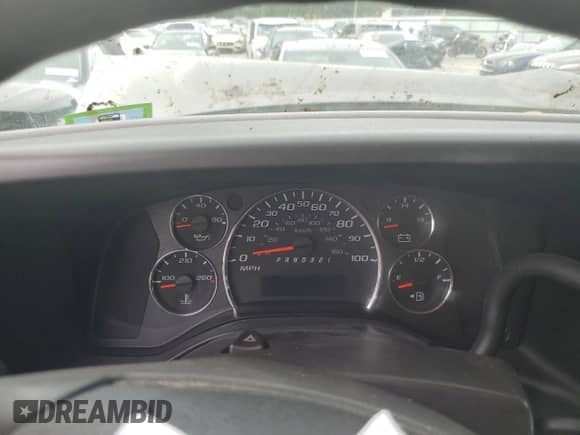 2008 Chevrolet Express Cargo with VIN 1GCFG15X581129200, listed as a Copart auction lot 80900905 with Not provided miles and Salvage title. Bid and sale history available at DreamBid. Image 9.