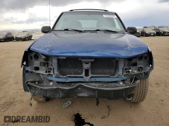 2002 Chevrolet TrailBlazer LS with VIN 1GNDT13S022242068, listed as a Copart auction lot 47485035 with 217,407 mi miles and Salvage title. Bid and sale history available at DreamBid. Image 5.