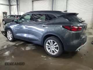 2019 Chevrolet Blazer z VIN 3GNKBHRS1KS574650, wystawiony jako Copart lot #81305385 z przebiegiem 126 477 mil mil oraz Szkoda całkowita • Salvage title. Historia ofert i sprzedaży dostępna na DreamBid. Obrazek 2.