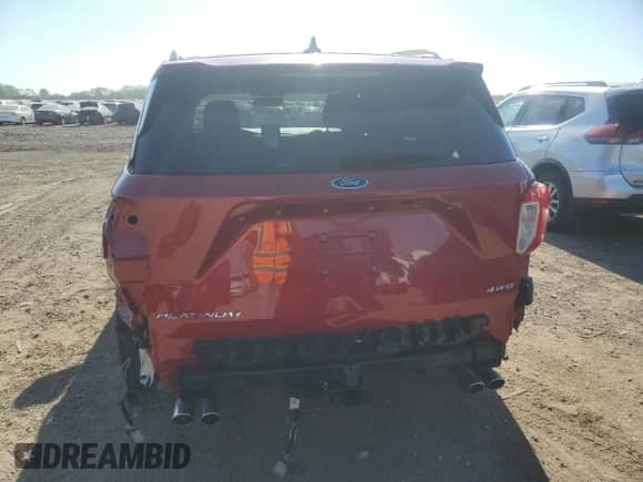2021 Ford Explorer Platinum с VIN 1FM5K8HC4MGA57856, выставлен на аукционе Copart как лот 70128965 с пробегом 59 126 миль миль и Списание • Salvage title. История ставок и продаж доступна на DreamBid. Изображение 6.