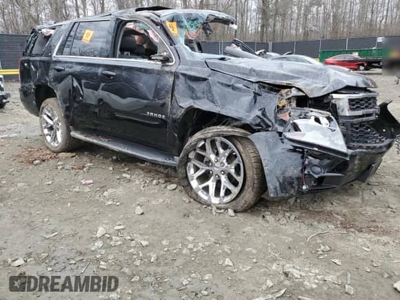 2016 Chevrolet Tahoe LT with VIN 1GNSKBKC9GR330996, listed as a Copart auction lot 69068155 with 75,329 mi miles and Non repairable. Bid and sale history available at DreamBid. Image 4.