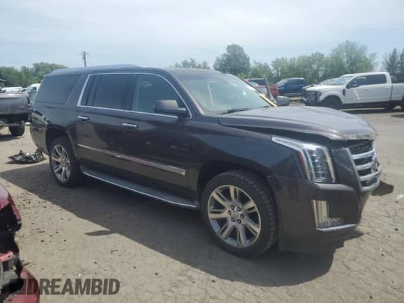 2015 Cadillac Escalade ESV Luxury с VIN 1GYS4HKJ1FR168990, выставлен на аукционе Copart как лот 59574865 с пробегом 164 840 миль миль и Списание • Salvage title. История ставок и продаж доступна на DreamBid. Изображение 4.