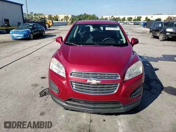 2015 Chevrolet Trax LS with VIN KL7CJKSB8FB222638, listed as a Copart auction lot 87417005 with 94,764 mi miles and Salvage title. Bid and sale history available at DreamBid. Image 15.