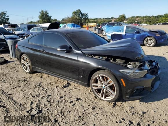 2019 BMW 4 Series 430i xDrive z VIN WBA4W5C53KAE43874, wystawiony jako Copart lot #84455265 z przebiegiem 88 979 mil mil oraz Czysty tytuł • Clean title. Historia ofert i sprzedaży dostępna na DreamBid. Obrazek 4.