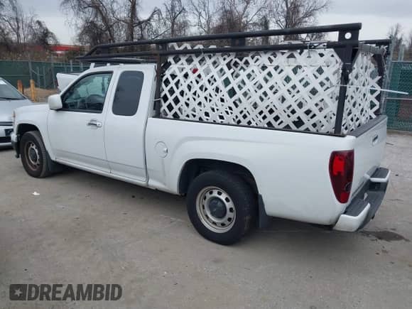 2011 Chevrolet Colorado Work Truck with VIN 1GCESBF96B8107091, listed as a IAAI auction lot 41490760 with 114,711 mi miles and . Bid and sale history available at DreamBid. Image 3.
