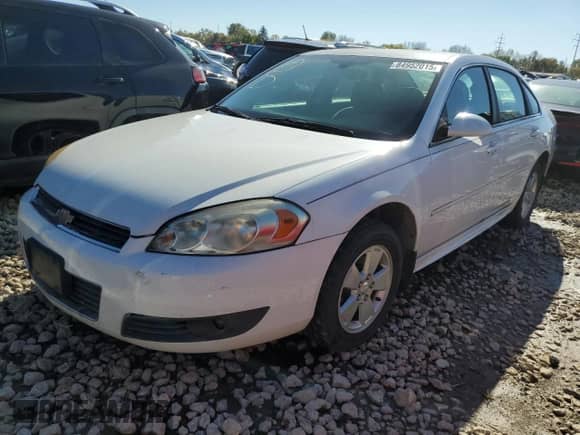 2010 Chevrolet Impala LT с VIN 2G1WB5EK1A1168630, выставлен на аукционе Copart как лот 84952015 с пробегом 143 554 миль миль и Списание • Salvage title. История ставок и продаж доступна на DreamBid. Изображение 1.