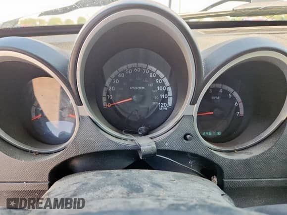 2007 Dodge Nitro R/T with VIN 1D8GT58697W736245, listed as a Copart auction lot 80461855 with 246,118 mi miles and Salvage title. Bid and sale history available at DreamBid. Image 9.