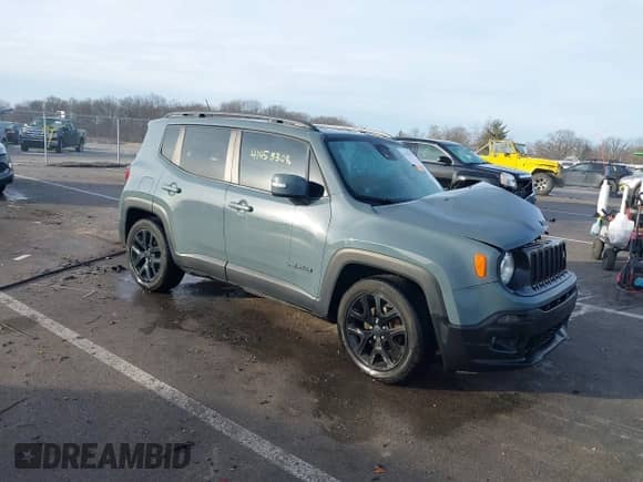 2017 Jeep Renegade Latitude z VIN ZACCJABB3HPF71731, wystawiony jako IAAI lot #41458308 z przebiegiem 110 186 mil mil oraz . Historia ofert i sprzedaży dostępna na DreamBid. Obrazek 1.