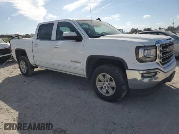 2018 GMC Sierra 1500 SLE z VIN 3GTP1MEC6JG555831, wystawiony jako Copart lot #42643755 z przebiegiem 178 142 mil mil oraz Nie do naprawy • Non repairable. Historia ofert i sprzedaży dostępna na DreamBid. Obrazek 4.