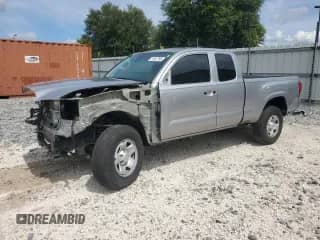 2021 Toyota Tacoma SR с VIN 3TYRX5GNXMT007918, выставлен на аукционе Copart как лот 71287795 с пробегом 15 549 миль миль и На запчасти • Non repairable. История ставок и продаж доступна на DreamBid. Изображение 1.