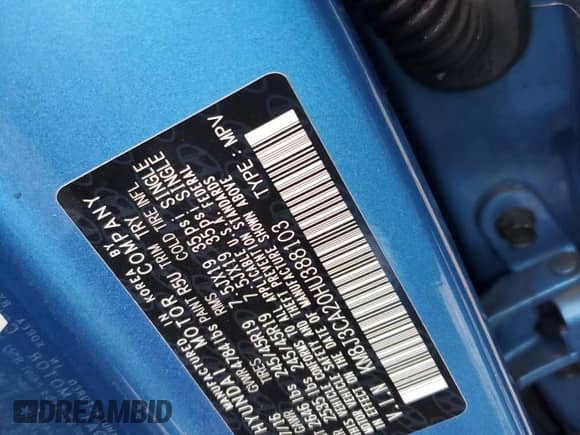 2017 Hyundai Tucson Value z VIN KM8J3CA20HU388103, wystawiony jako Copart lot #77238844 z przebiegiem 78 612 mil mil oraz Szkoda całkowita • Salvage title. Historia ofert i sprzedaży dostępna na DreamBid. Obrazek 13.