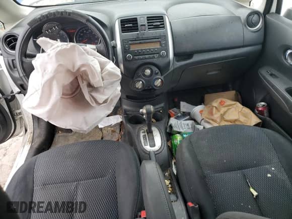 2014 Nissan Note SV with VIN 3N1CE2CP1EL413500, listed as a Copart auction lot 81679425 with 145,607 mi miles and Salvage title. Bid and sale history available at DreamBid. Image 8.