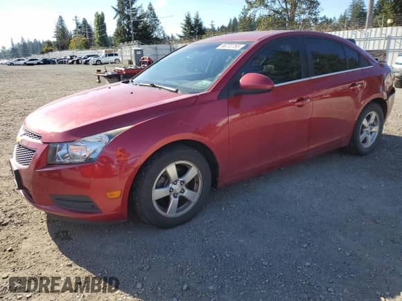 2011 Chevrolet Cruze 2LT z VIN 1G1PG5S92B7211187, wystawiony jako Copart lot #86772755 z przebiegiem 120 615 mil mil oraz Szkoda całkowita • Salvage title. Historia ofert i sprzedaży dostępna na DreamBid. Obrazek 1.