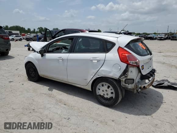 2014 Ford Fiesta S with VIN 3FADP4TJ2EM177362, listed as a Copart auction lot 63669465 with Not provided miles and Salvage title. Bid and sale history available at DreamBid. Image 2.