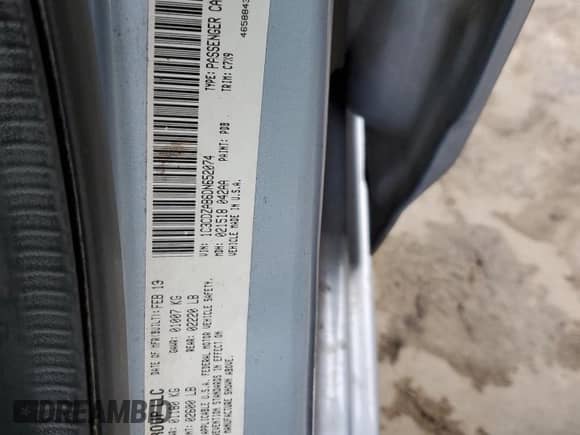 2013 Dodge Avenger SE с VIN 1C3CDZAB6DN652074, выставлен на аукционе Copart как лот 61189114 с пробегом 169 536 миль миль и Списание • Salvage title. История ставок и продаж доступна на DreamBid. Изображение 12.