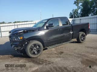 2023 Ram 1500 Big Horn with VIN 1C6RRFBG4PN612054, listed as a Copart auction lot 66113145 with 40,213 mi miles and Salvage title. Bid and sale history available at DreamBid. Image 1.