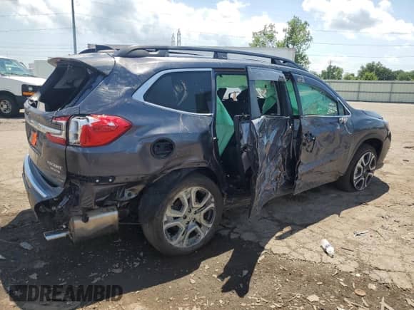 2024 Subaru Ascent Limited с VIN 4S4WMAUD6R3425425, выставлен на аукционе Copart как лот 63679835 с пробегом 7 233 миль миль и Списание • Salvage title. История ставок и продаж доступна на DreamBid. Изображение 3.