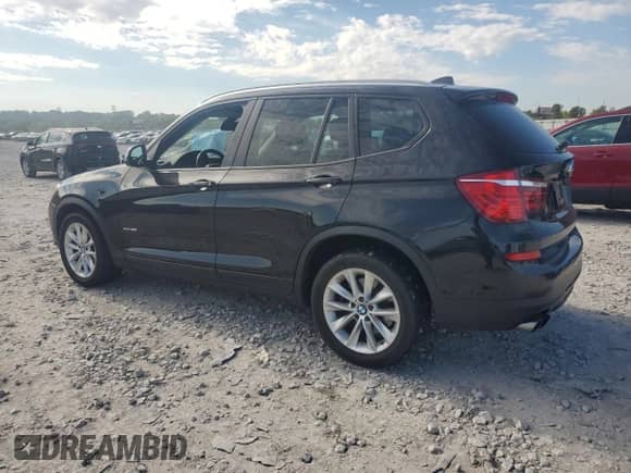 2017 BMW X3 sDrive28i with VIN 5UXWZ7C5XH0V85132, listed as a Copart auction lot 82264555 with 276,154 mi miles and Clean title. Bid and sale history available at DreamBid. Image 2.