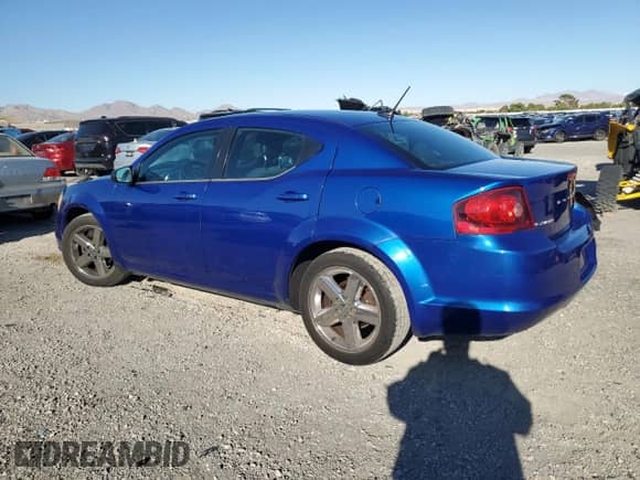 2014 Dodge Avenger SE с VIN 1C3CDZAB1EN129529, выставлен на аукционе Copart как лот 82127255 с пробегом 104 140 миль миль и Списание • Salvage title. История ставок и продаж доступна на DreamBid. Изображение 2.