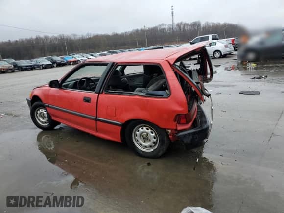 1990 Honda Civic with VIN 2HGED6341LH558159, listed as a Copart auction lot 84926234 with 1,554,163 mi miles and Salvage title. Bid and sale history available at DreamBid. Image 2.