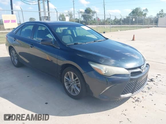 2016 Toyota Camry SE with VIN 4T1BF1FKXGU239317, listed as a IAAI auction lot 43563445 with 205,405 mi miles and . Bid and sale history available at DreamBid. Image 1.