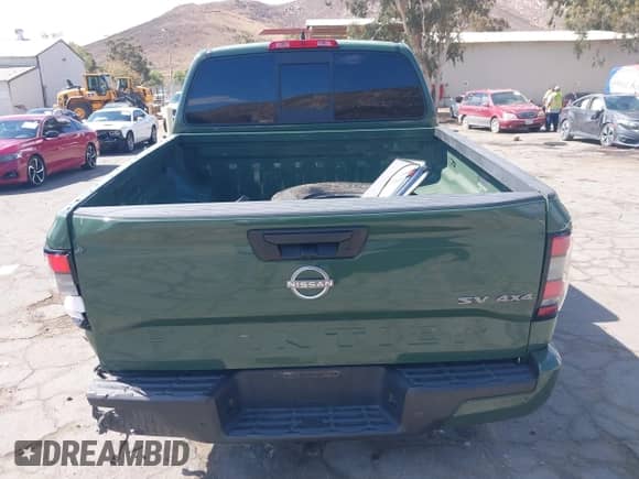 2022 Nissan Frontier SV with VIN 1N6ED1EK7NN628557, listed as a IAAI auction lot 43292655 with 41,244 mi miles and . Bid and sale history available at DreamBid. Image 16.