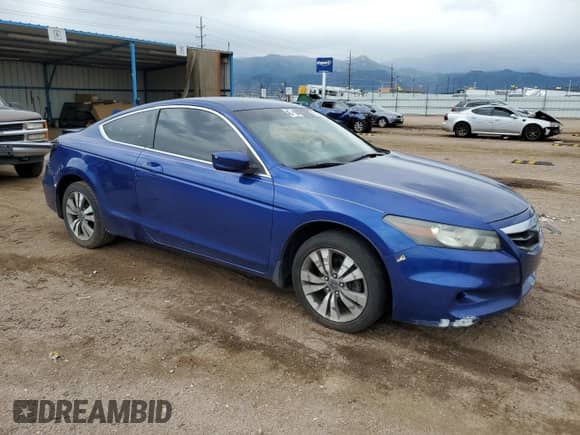 2011 Honda Accord LX-S with VIN 1HGCS1B37BA014156, listed as a Copart auction lot 69644825 with Not provided miles and Salvage title. Bid and sale history available at DreamBid. Image 4.