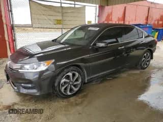 2017 Honda Accord EX-L with VIN 1HGCR3F05HA033353, listed as a Copart auction lot 49197585 with 121,113 mi miles and Salvage title. Bid and sale history available at DreamBid. Image 1.