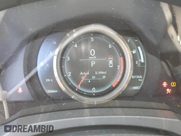 2017 Lexus IS 300 with VIN JTHCM1D20H5024718, listed as a Copart auction lot 63253175 with 87,366 mi miles and Salvage title. Bid and sale history available at DreamBid. Image 9.