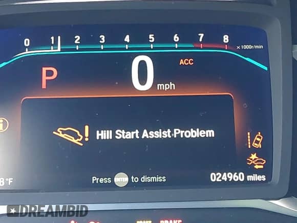 2022 Honda Pilot TrailSport with VIN 5FNYF6H88NB068019, listed as a IAAI auction lot 40857114 with 24,960 mi miles and . Bid and sale history available at DreamBid. Image 15.