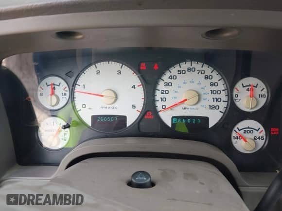 2005 Dodge 2500 SLT с VIN 3D7KS28C05G744039, выставлен на аукционе IAAI как лот 42642652 с пробегом 266 567 миль миль и . История ставок и продаж доступна на DreamBid. Изображение 7.