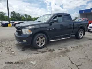 2009 Dodge 1500 SLT with VIN 1D3HV18T89S763238, listed as a Copart auction lot 66170455 with 118,077 mi miles and Salvage title. Bid and sale history available at DreamBid. Image 1.