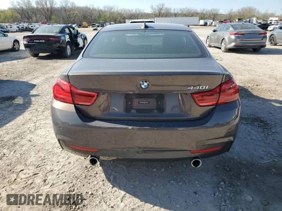 2018 BMW 4 Series 440i z VIN WBA4W7C5XJAB93608, wystawiony jako Copart lot #52196095 z przebiegiem 69 917 mil mil oraz Szkoda całkowita • Salvage title. Historia ofert i sprzedaży dostępna na DreamBid. Obrazek 6.