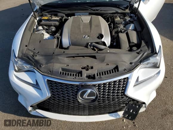 2016 Lexus RC 350 F Sport with VIN JTHSE5BC9G5005997, listed as a Copart auction lot 72942142 with 74,399 mi miles and . Bid and sale history available at DreamBid. Image 12.