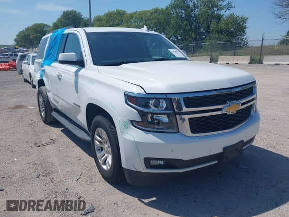 2016 Chevrolet Tahoe LT with VIN 1GNSKBKC6GR224747, listed as a IAAI auction lot 42830514 with 127,751 mi miles and . Bid and sale history available at DreamBid. Image 1.