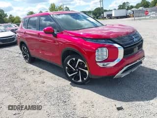 2023 Mitsubishi Outlander SE z VIN JA4J3UA88PZ056288, wystawiony jako IAAI lot #43136507 z przebiegiem 45 522 mil mil oraz . Historia ofert i sprzedaży dostępna na DreamBid. Obrazek 1.