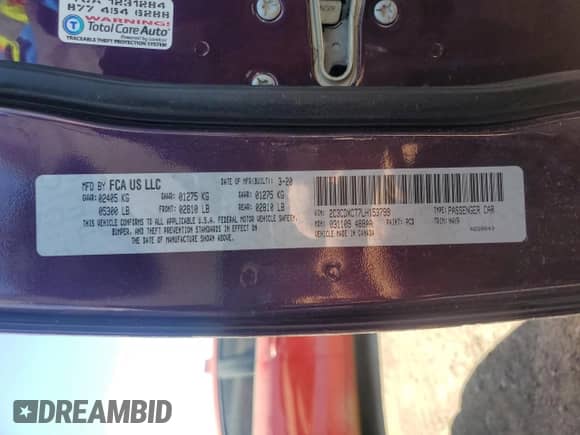 2020 Dodge Charger R/T with VIN 2C3CDXCT7LH153799, listed as a Copart auction lot 80751745 with 50,467 mi miles and Salvage title. Bid and sale history available at DreamBid. Image 13.